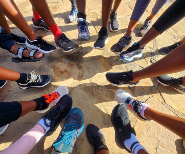 Unity of purpose - running for fitness.