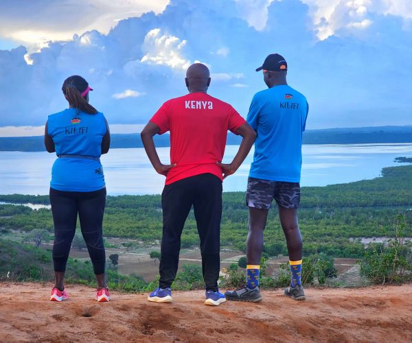 Kilifi creek 9.5km into the half-marathon. Stop & enjoy it for a few minutes...
